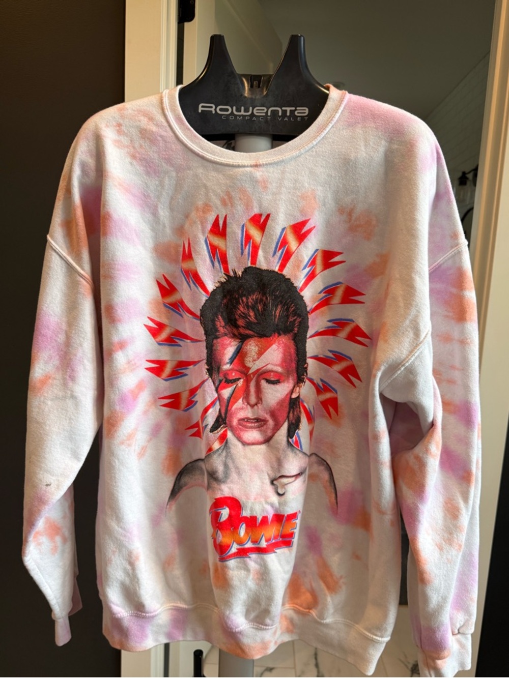 Urban Outfitters unisex Tie-Dye Graphic Sweatshirt - Pink/Orange